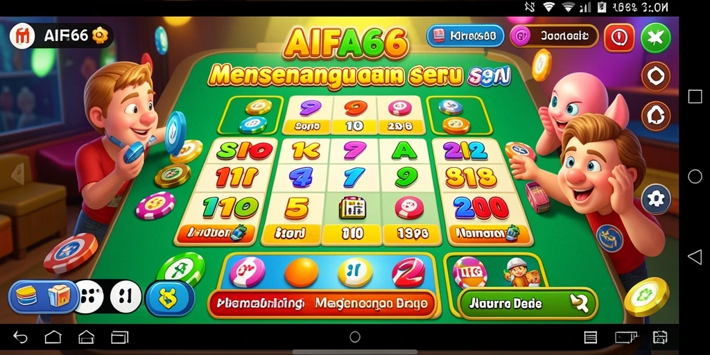 Tampilan gameplay AIFA66 yang seru dan interaktif.