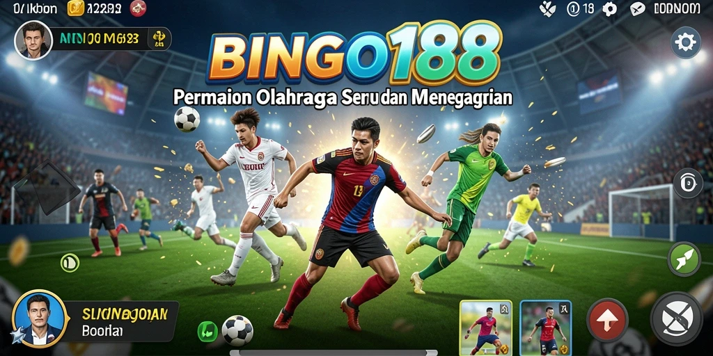 Tampilan gameplay yang menarik dan penuh aksi di BINGO188.