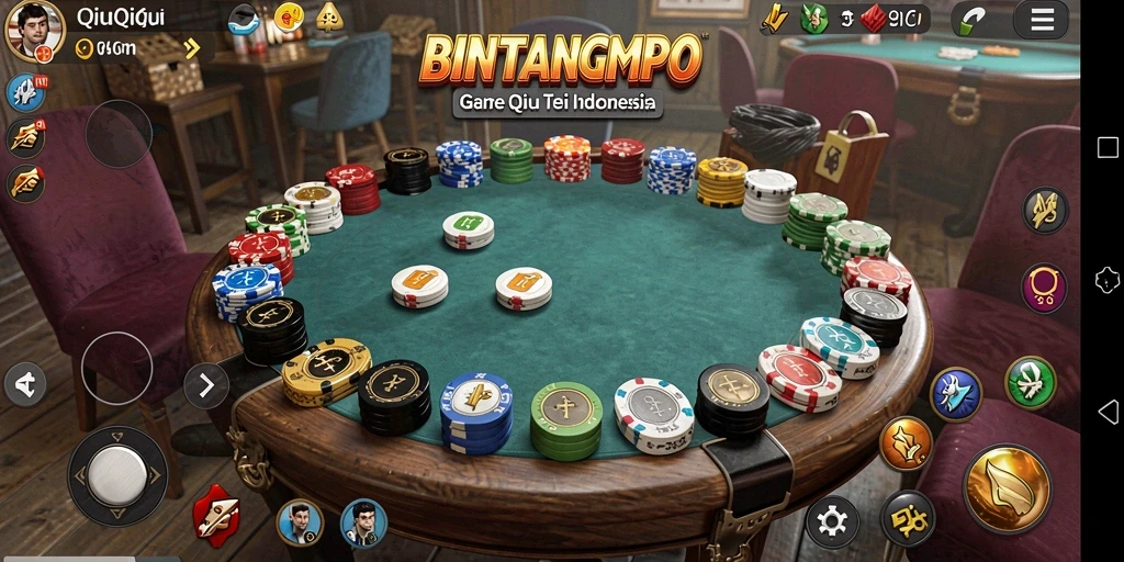 Tampilan gameplay seru dan menantang di BINTANGMPO.