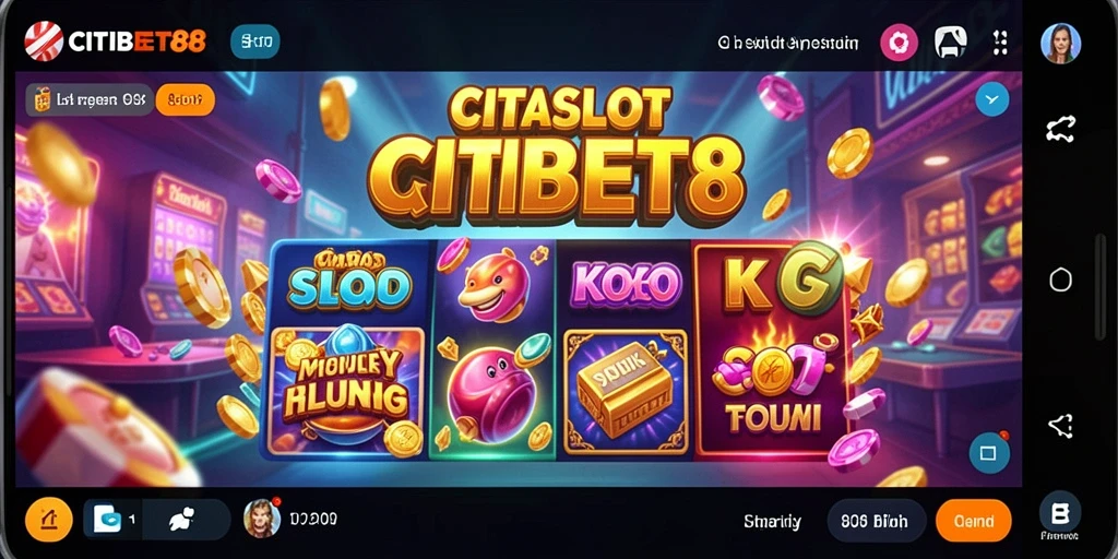 Tampilan gameplay Slot yang menarik dan mengasyikkan di CITIBET88.