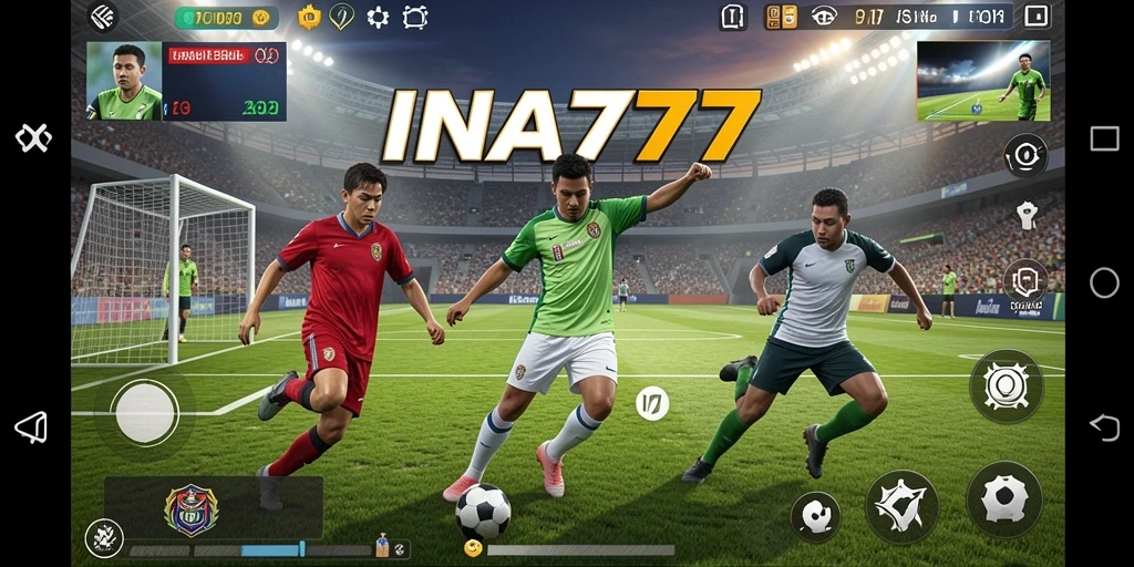 Tampilan menarik gameplay olahraga di INA777.