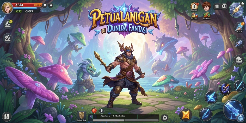 Screenshot gameplay K234 menampilkan aksi seru dalam menjelajahi dunia petualangan.