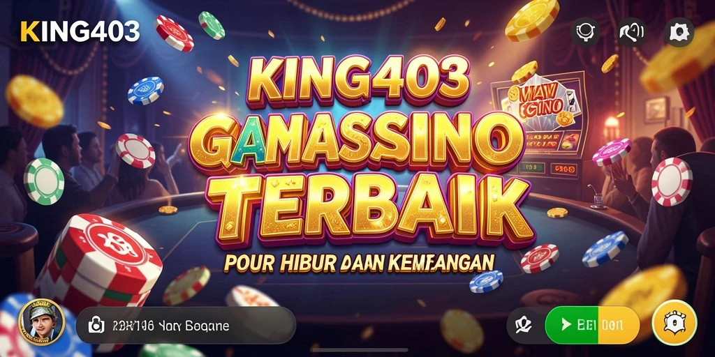 Tampilan gameplay menyerupai kasino sungguhan dengan efek visual mengesankan.