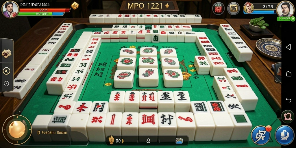 Tampilan permainan Mahjong yang menakjubkan di MPO1221.