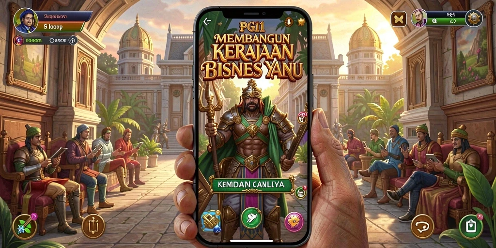 Tampilan gameplay Tycoon PG11 yang menarik dan interaktif.