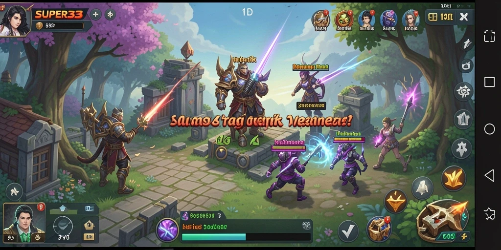 Tampilan menarik dari gameplay SLG SUPER33 yang memikat pemain.