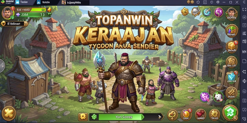 Tampilan gameplay menarik dari TOPANWIN yang menunjukkan strategi bisnis.